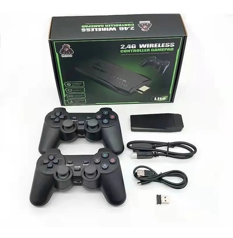 Novo Preto Branco Com Fio Clássico Controlador Pro Joypad Gamepad