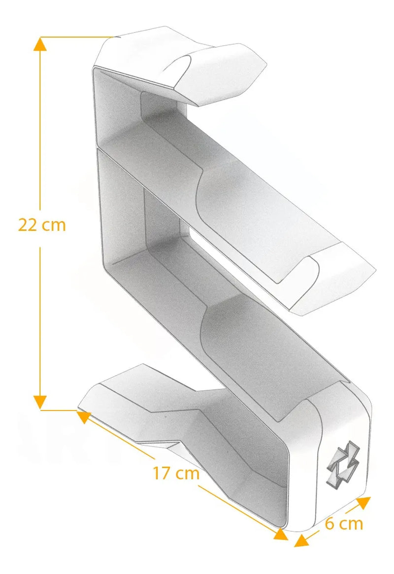 Suporte de Mesa para 2 Controles + Headset – Compatível com Xbox One / Xbox Series X|S / PS5