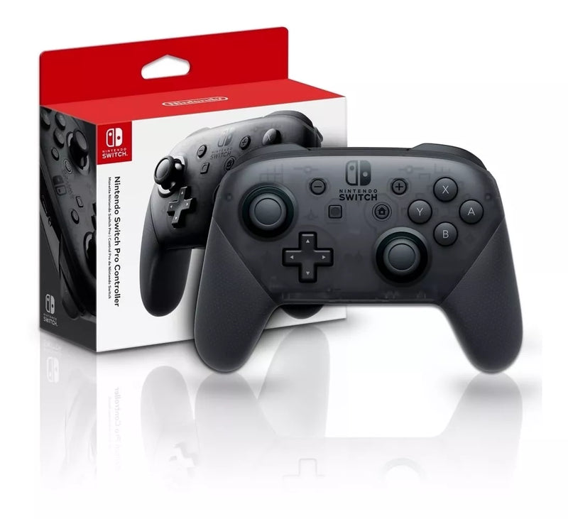 Joystick sem Fio para Nintendo Switch Pro Controller Black