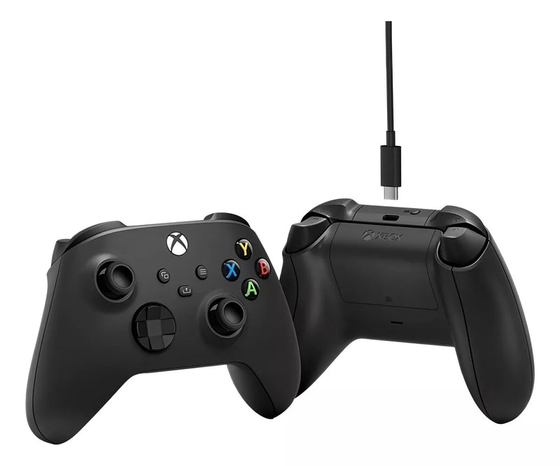 Controle Sem Fio Microsoft Xbox Carbon Black – Preto