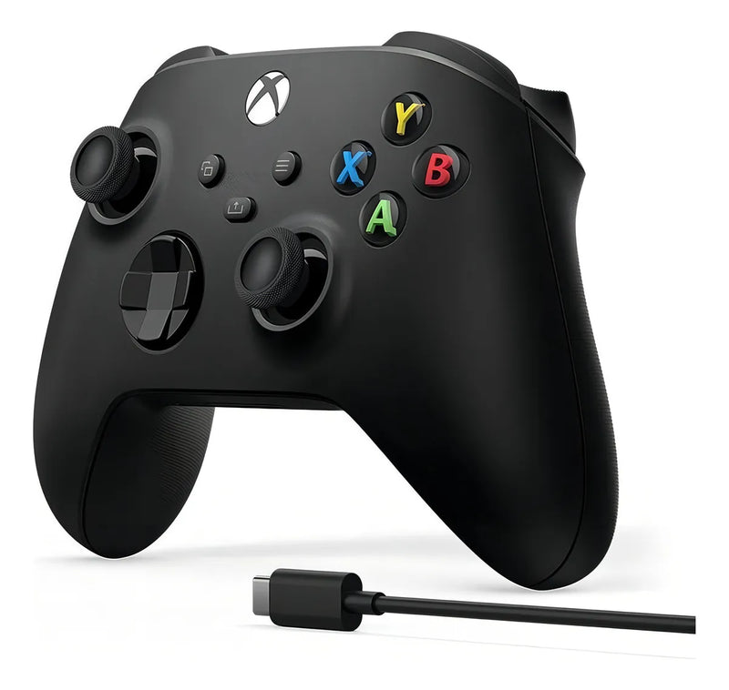 Controle Sem Fio Microsoft Xbox Carbon Black – Preto