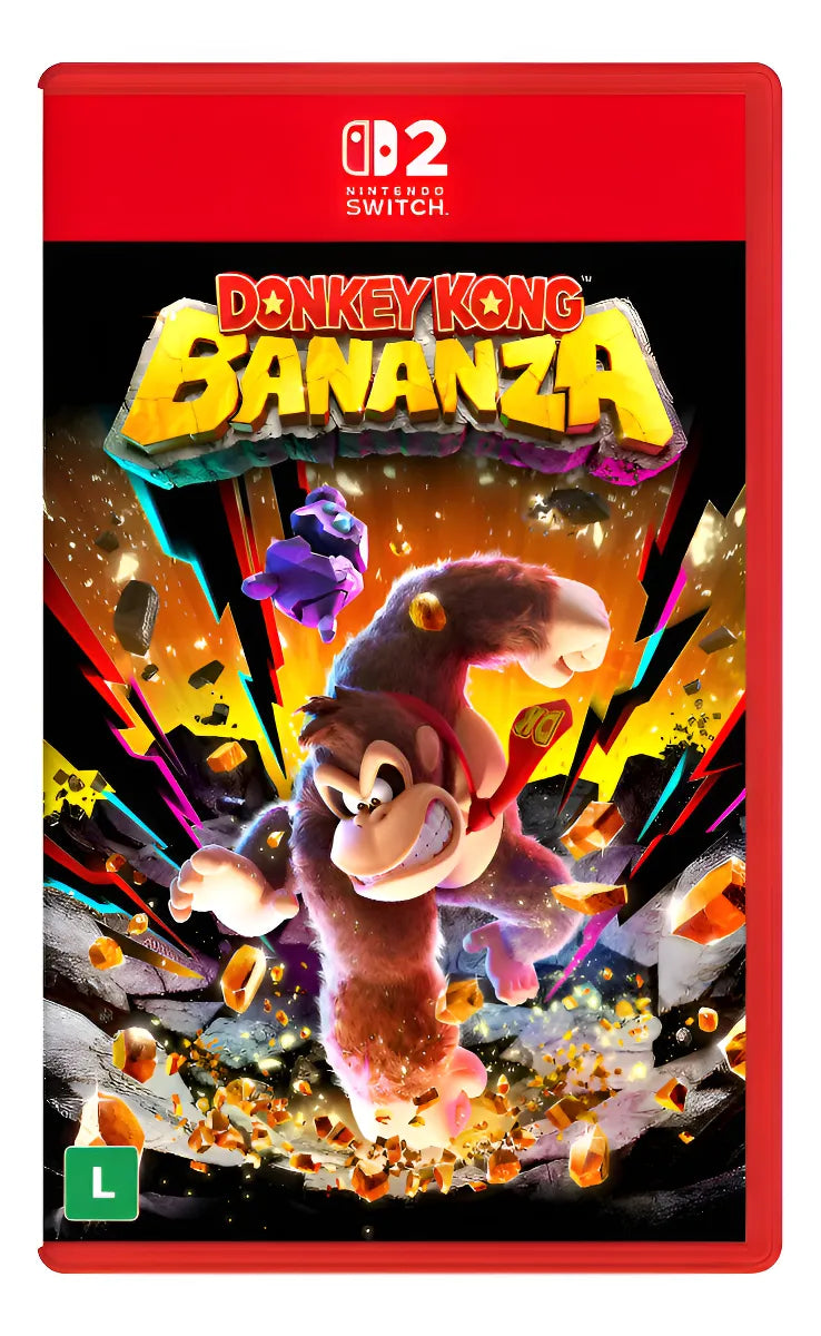 Donkey Kong Bananza – Nintendo Switch 2 - Mídia Física