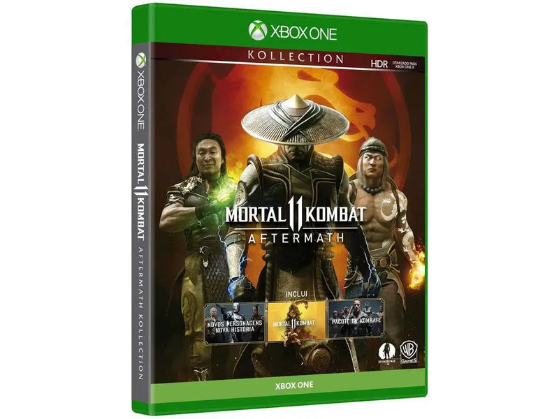 Mortal Kombat 11: Aftermath - Xbox One - Mídia Física