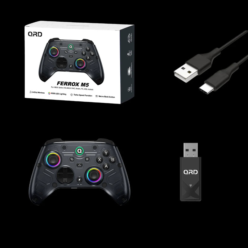 QRD FERROX M5 Wireless Controller – Xbox Series X|S / Xbox One / PC