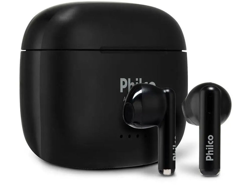 Fone de Ouvido Bluetooth Intra-auricular Air Beats Philco Preto com Microfone