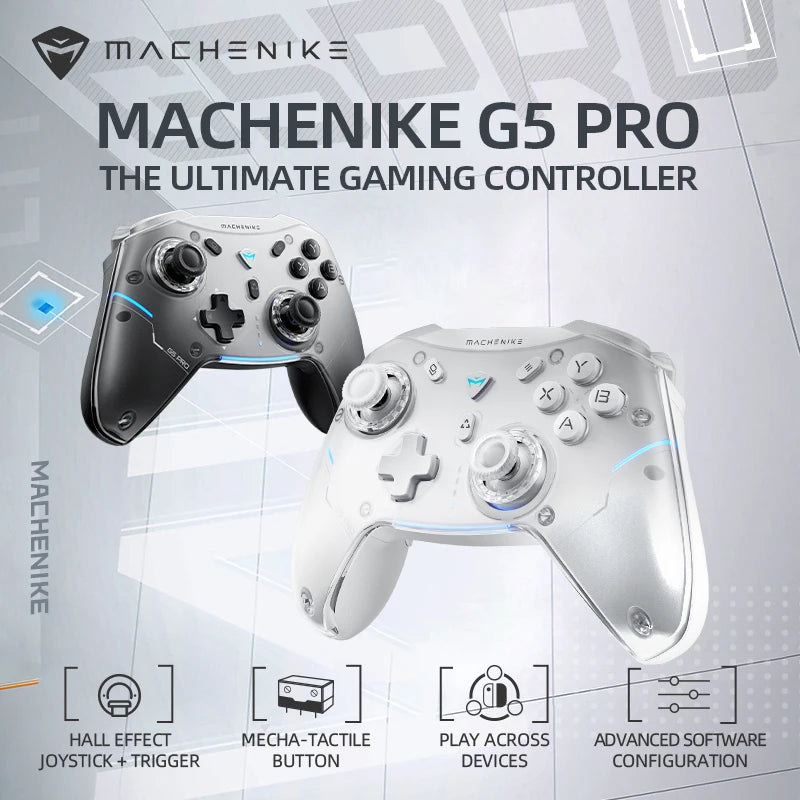 Controle Machenike G5 Pro Elite Wireless – Para Switch, PC, Android e iOS