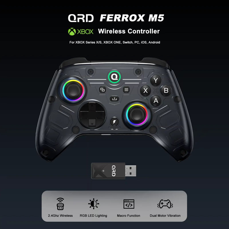 QRD FERROX M5 Wireless Controller – Xbox Series X|S / Xbox One / PC