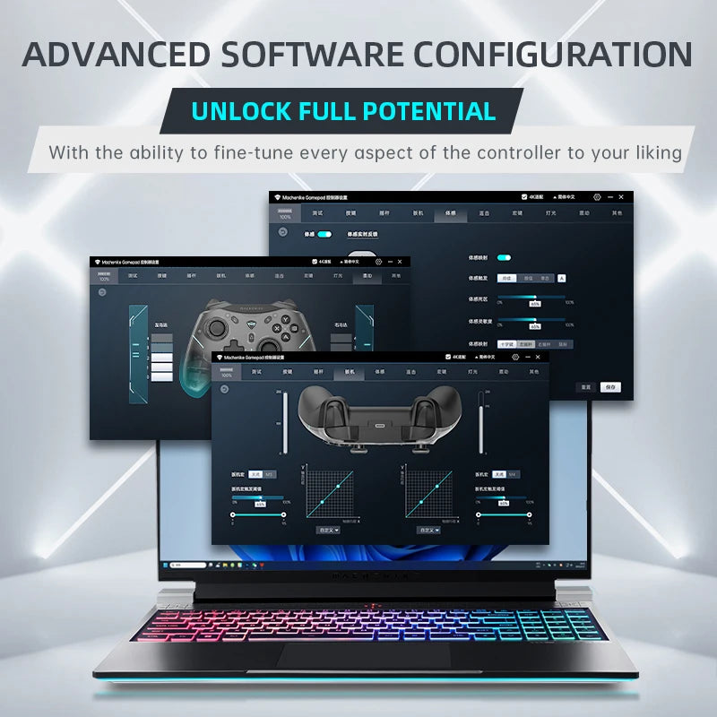 Controle Machenike G5 Pro Elite Wireless – Para Switch, PC, Android e iOS