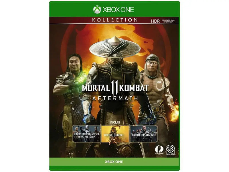 Mortal Kombat 11: Aftermath - Xbox One - Mídia Física