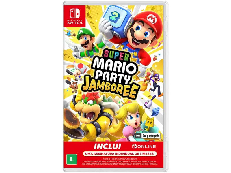 Super Mario Party Jamboree - Nintendo Switch - Mídia Física