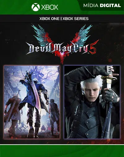 Devil May Cry 5 + Vergil – Xbox One / XS – Mídia Digital