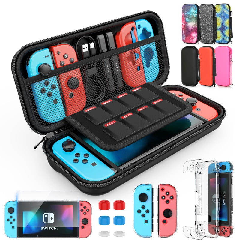 Case para Nintendo Switch com Acessórios Heystop